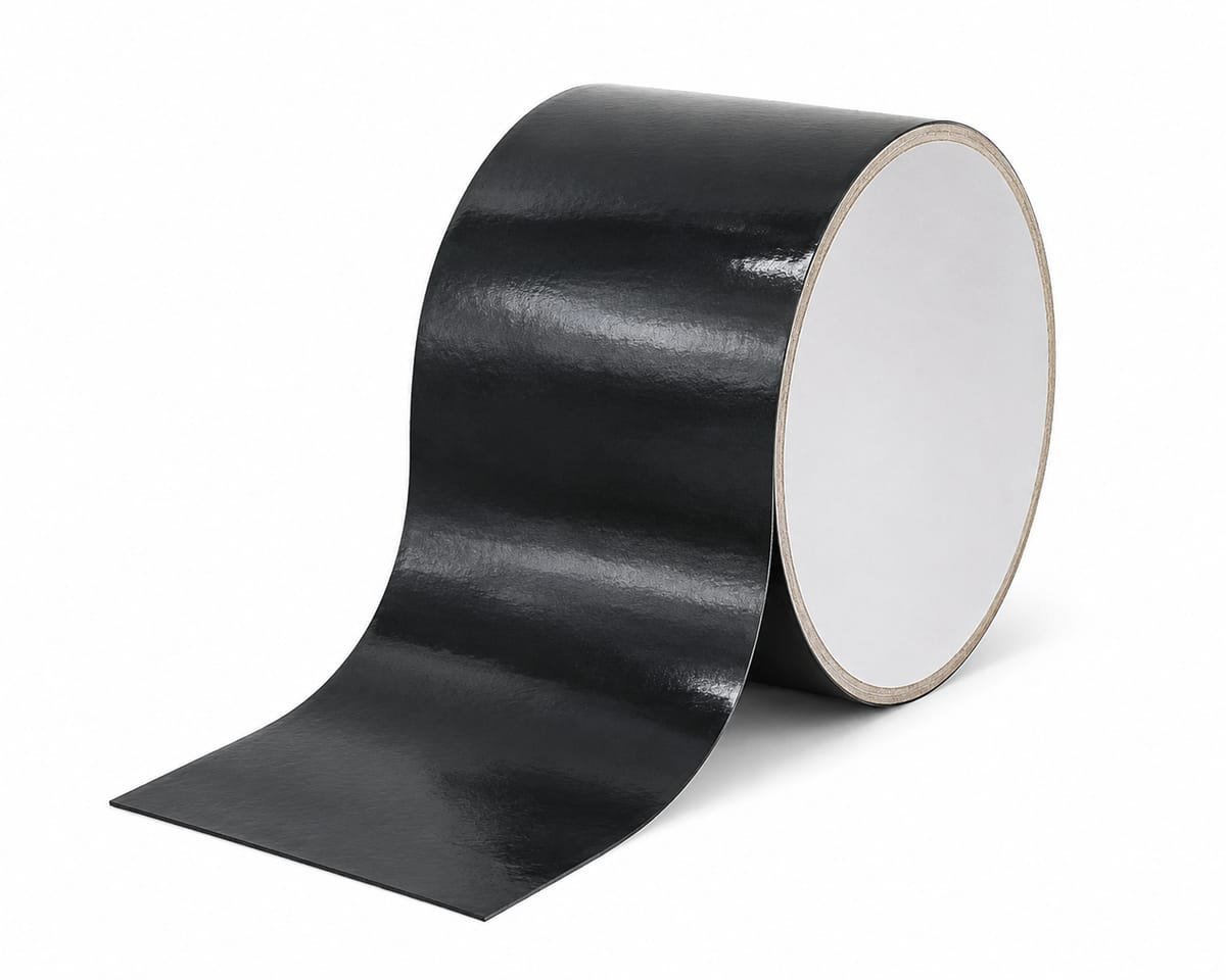 Fita Silver Tape Preta